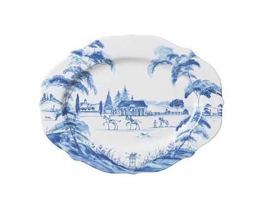 COUNTRY ESTATE DELFT BLUE 15" SERVING PLATTER CE55/44
