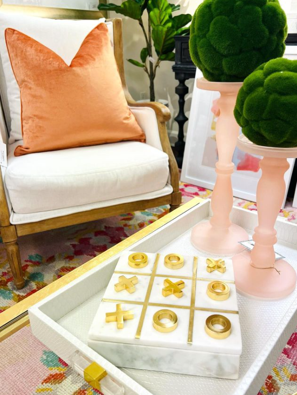 TIC TAC TOE MARBLE BOX