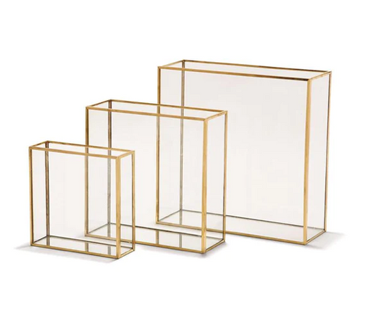square glass vase/final sale