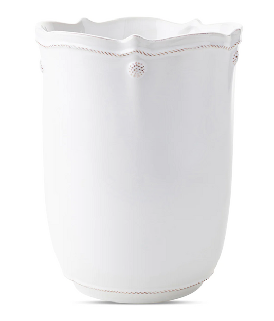 B&T Whitewash Wastebasket JAV01/W