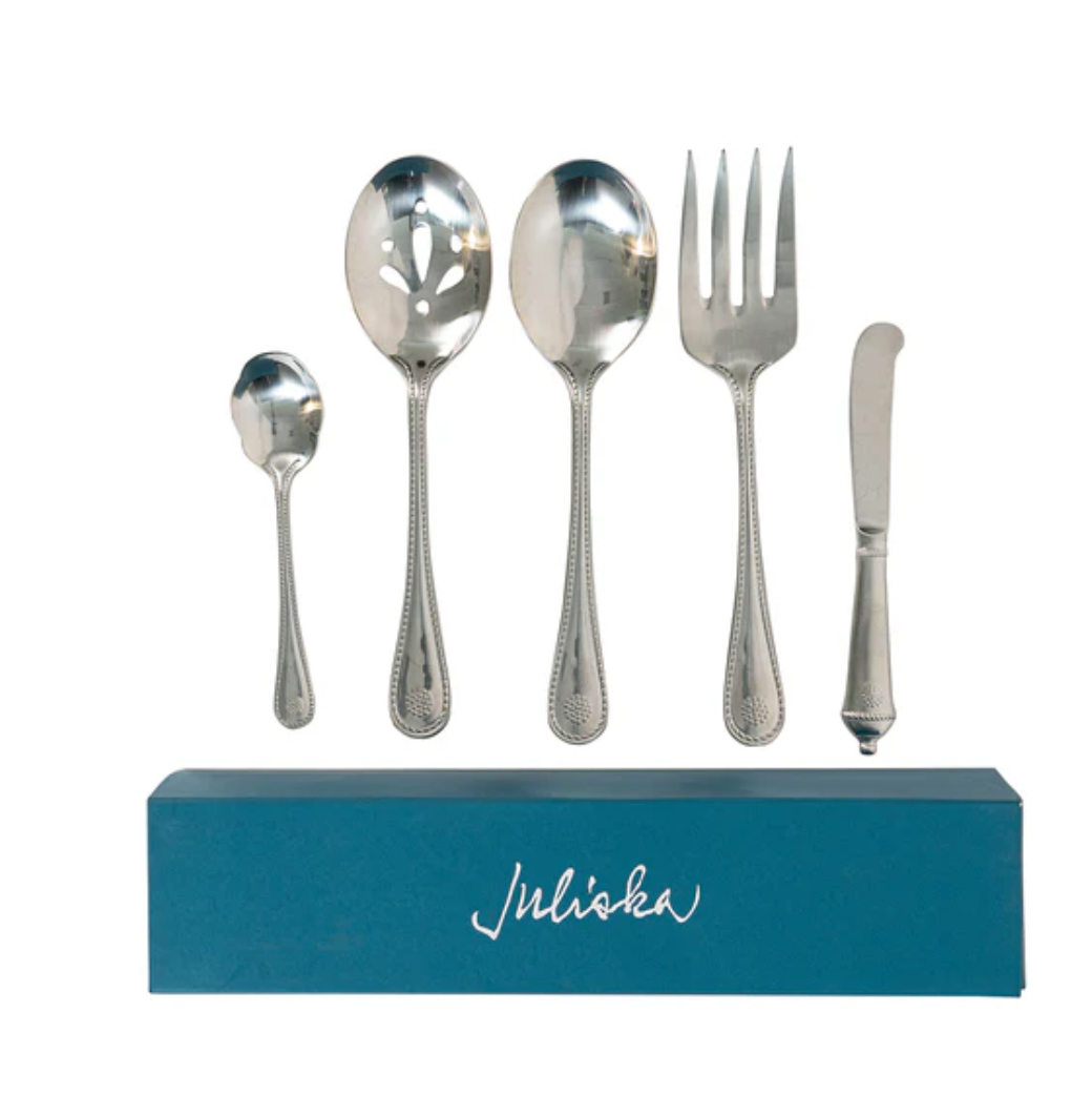 Berry & Thread Bright Satin 5Pc Hostess Set FWBT30/57