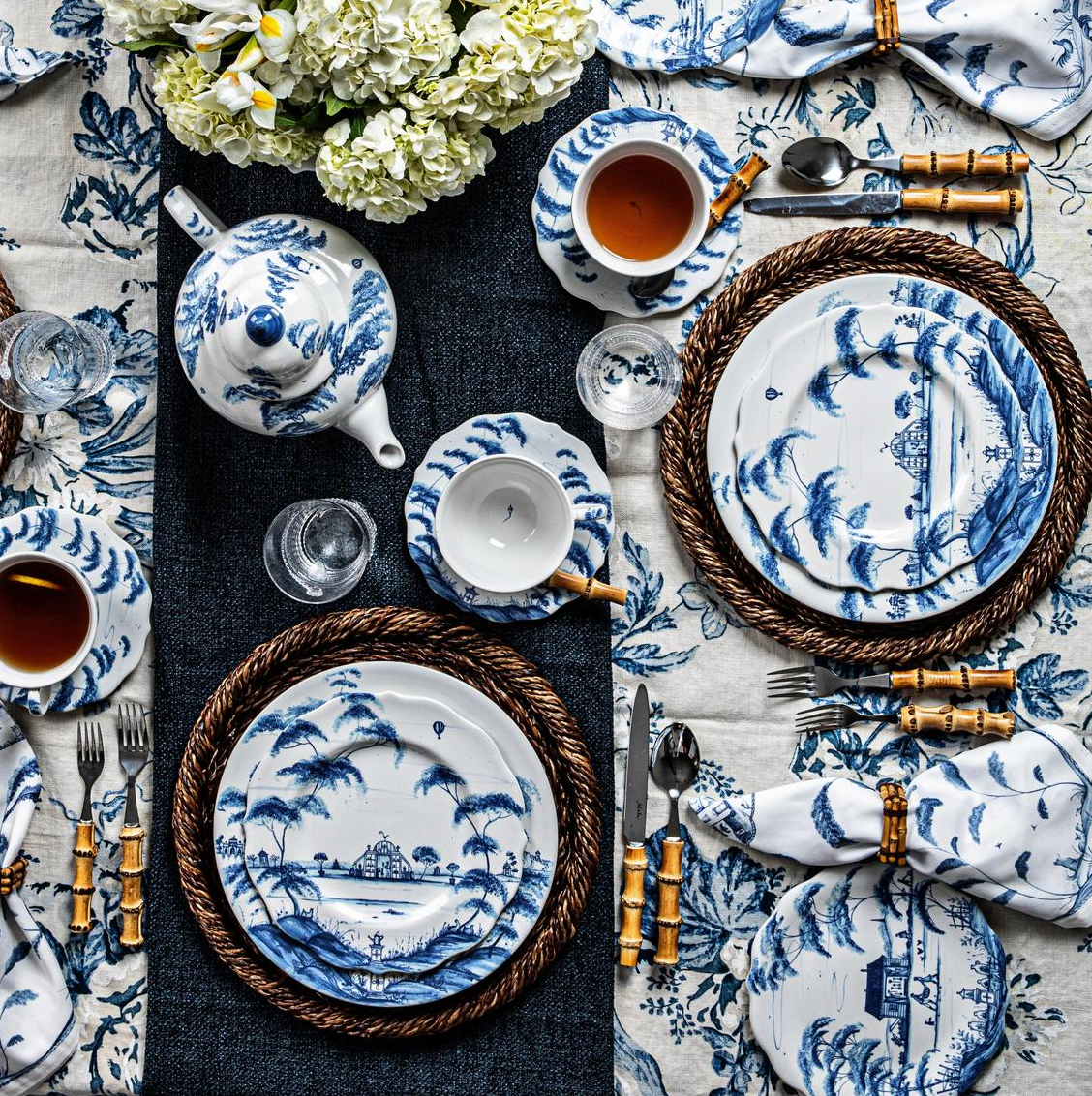 Country Estate Delft Blue Dinner Plate