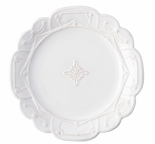 JARDINS du MONDE 11" Whitewash Dinner Plate JMX01/10