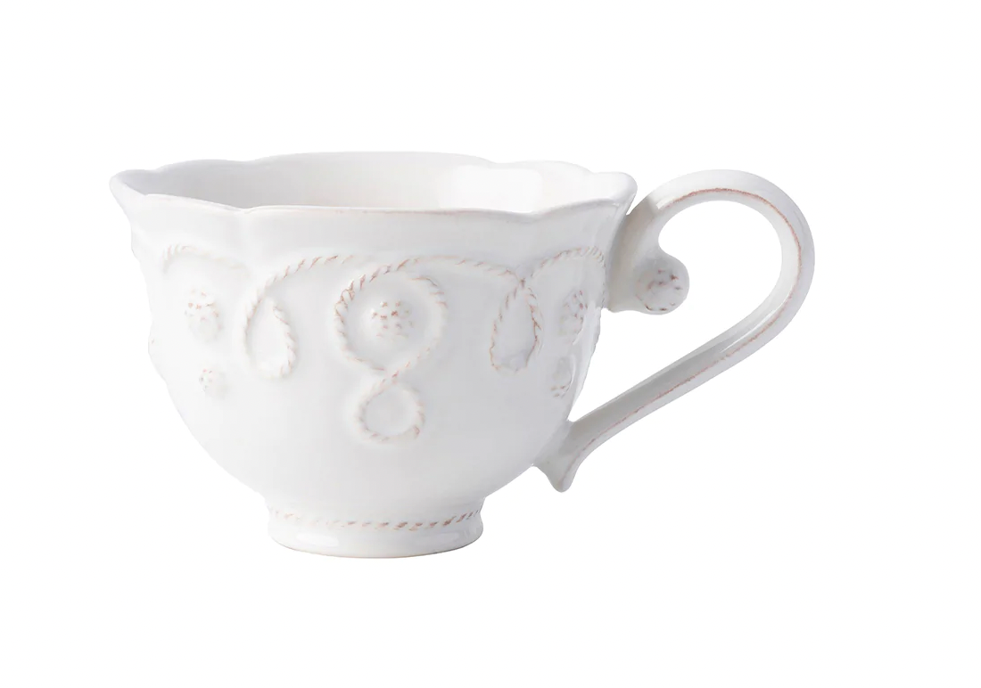 JARDINS du MONDE Whitewash Tea Cup JMX04/10