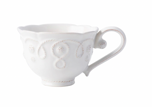 JARDINS du MONDE Whitewash Tea Cup JMX04/10
