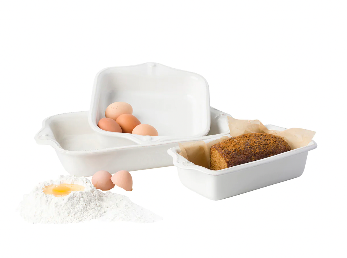 B&T 11.5” Whitewash Loaf Pan JA55/W