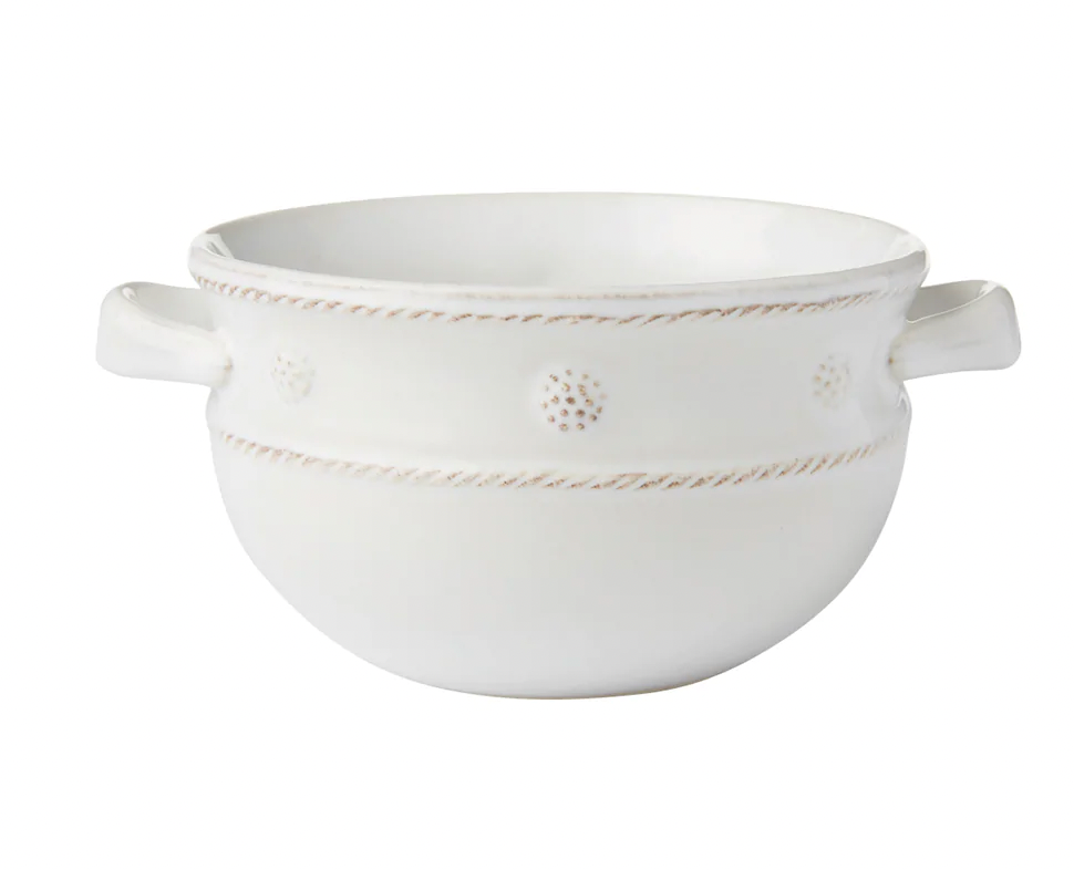JA112/W B&T 2 Handled Chili/Soup Bowl