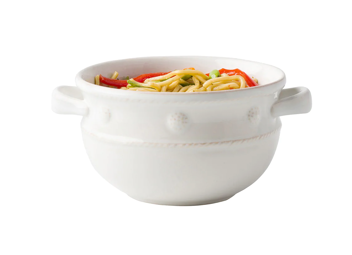 JA112/W B&T 2 Handled Chili/Soup Bowl