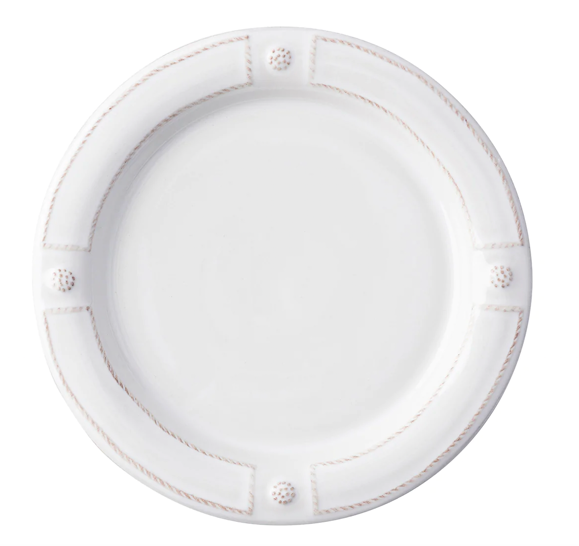 B&T French Panel Dinner Plate JB01/W