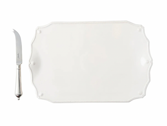 B&T 15" Serving Board w/ Knife JA122/W