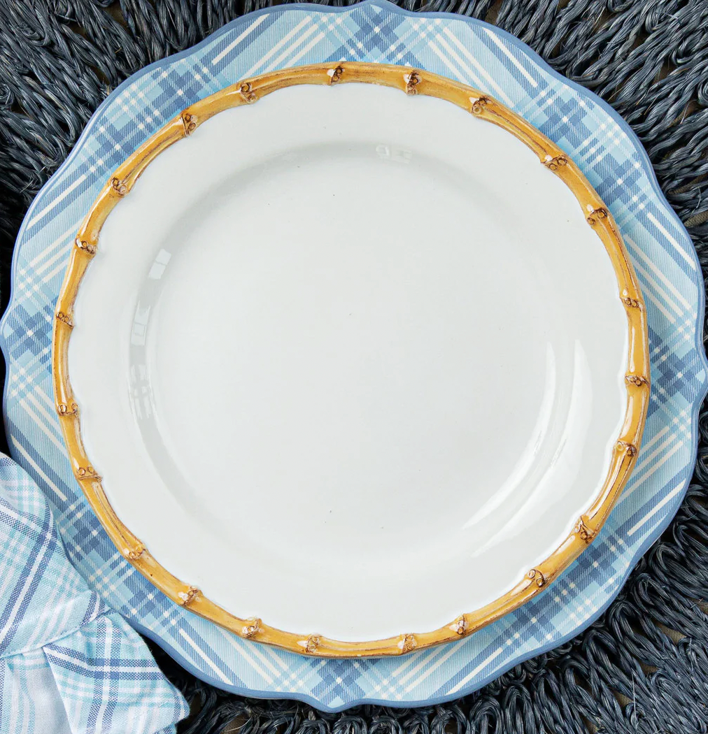 Bamboo Natural Dessert/Salad Plate KM02/34