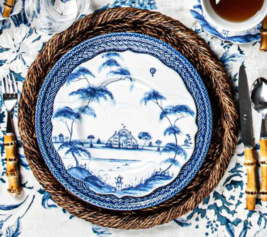 Country Estate Delft Blue Dessert/Salad Plate