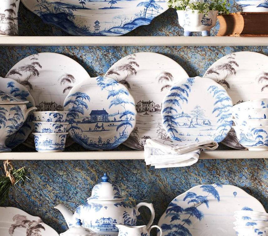 Country Estate Delft Blue Berry Bowl CE44/44