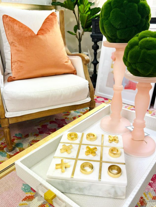 TIC TAC TOE MARBLE BOX