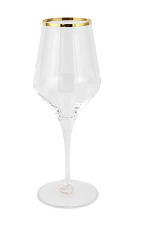 Contessa Gold Champagne Glass