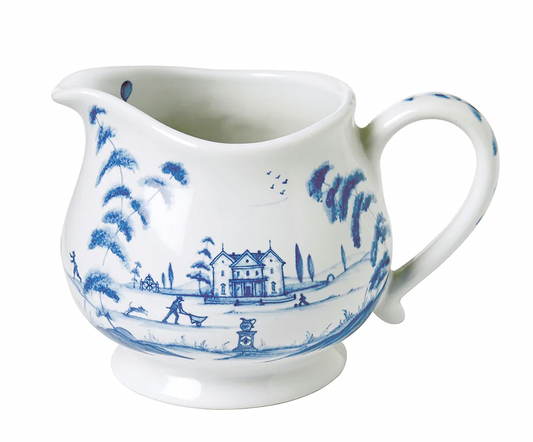 Country Estate Delft Blue Coffee Creamer