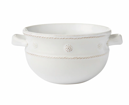 JA112/W B&T 2 Handled Chili/Soup Bowl
