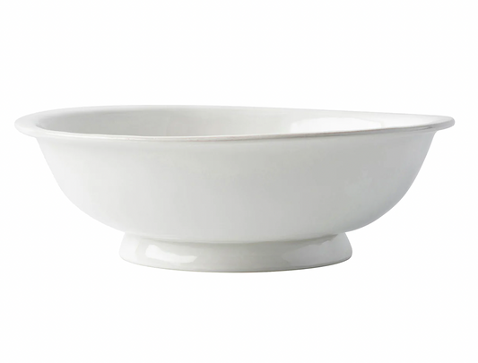 Puro Whitewash Footed Fruit Bowl KS95/10
